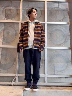 「秋コーデ」｜「アイテム（その他アウター）」を使った、けんたさん（メンズ・174cm）の秋コーディネート