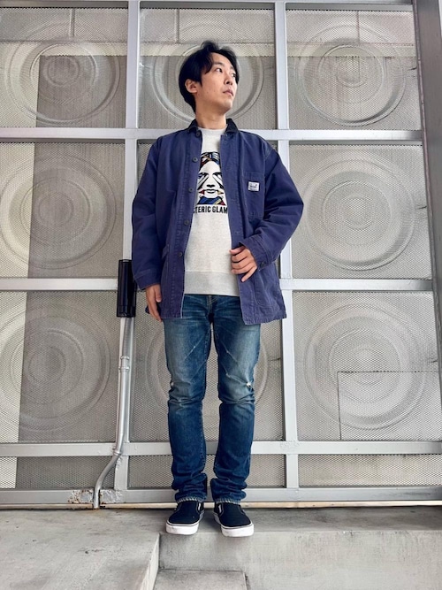 裏ボアカバーオールジャケット（ブルゾン）｜HYSTERIC GLAMOUR