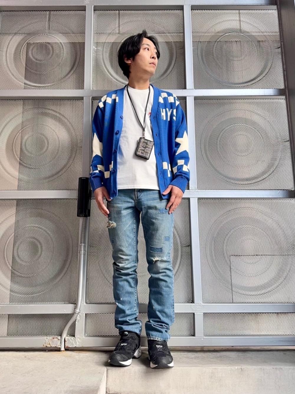 c-boy style ストリートコーデ ヒステリックグラマー 秋コーデ | shoeiのSTYLING | HYSTERIC GLAMOUR MEN | 178cm