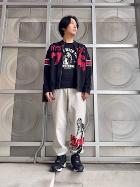 「ラフコーデ」｜「アイテム（その他アウター）」を使った、けんたさん（メンズ・174cm）の冬コーディネート