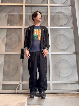 「アメカジ」｜「アイテム（その他アウター）」を使った、けんたさん（メンズ・174cm）の春コーディネート