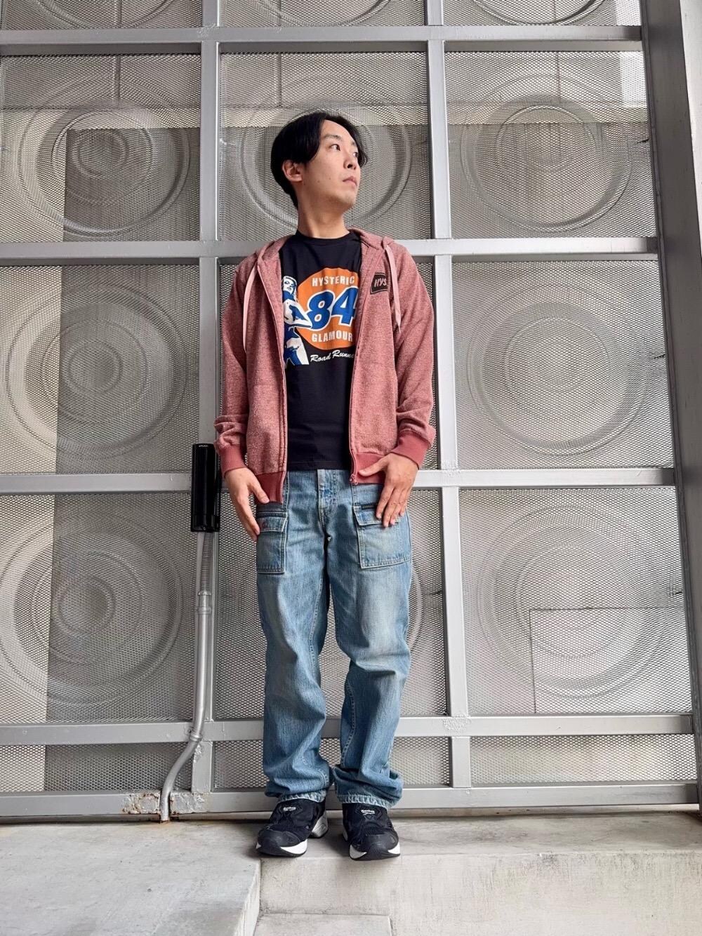HYSTERIC GLAMOUR パーカー　M 総柄 HYSTERIC GLAMOUR（ヒステリックグラマー）の「HYS ROCK総柄 PK