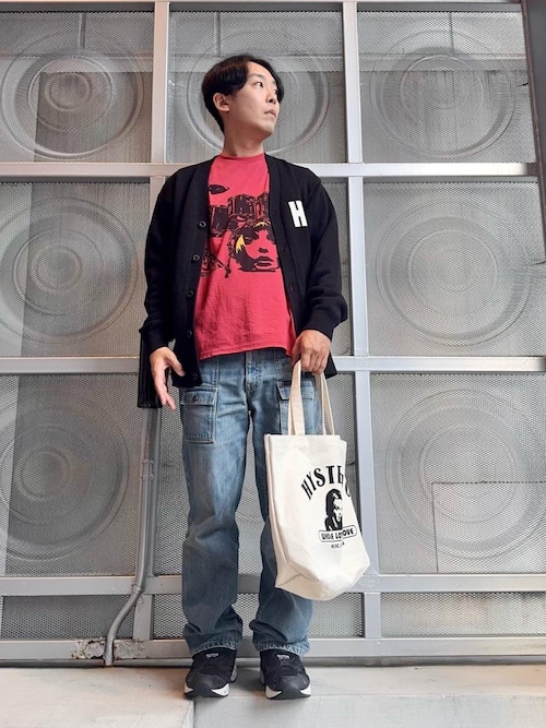 ヒステリックグラマー DRUM SET Tシャツ 黒 新品 DRUM SET Tシャツ|HYSTERIC GLAMOUR MEN | HYSTERIC GLAMOUR