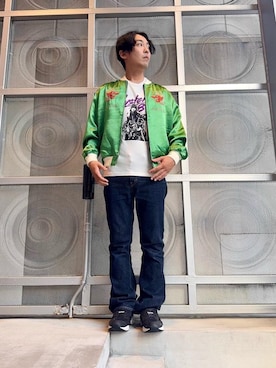 「HYSTERIC GLAMOUR（ヒステリックグラマー）のアイテム」を使った、けんたさん（メンズ・174cm）の秋コーディネート