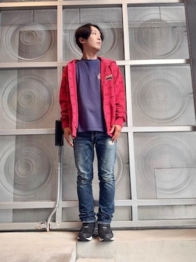「HYSTERIC GLAMOUR（ヒステリックグラマー）のアイテム」を使った、けんたさん（メンズ・174cm）の秋コーディネート