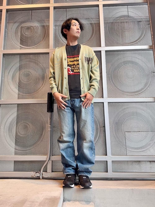 BAD ASS MAMA編込 カーディガン BAD ASS MAMA編込 カーディガン|HYSTERIC GLAMOUR MEN | HYSTERIC