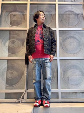 「HYSTERIC GLAMOUR（ヒステリックグラマー）のアイテム」を使った、けんたさん（メンズ・174cm）の秋コーディネート