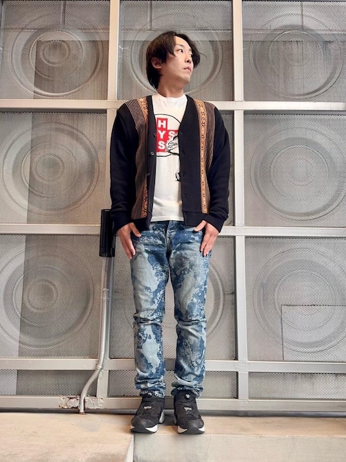 HYSTERIC GLAMOUR（ヒステリックグラマー） ジーンズ DROPPING＆SKULL