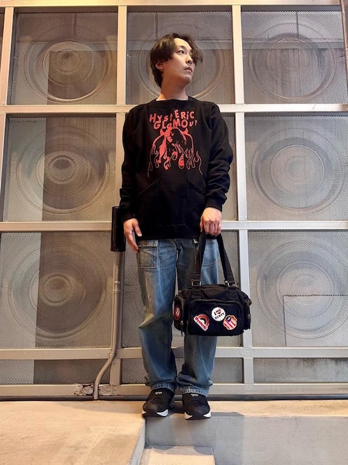 美品　希少　USA製　90s ヒステリックグラマー ダレスバッグ　ボストンバッグ メルカリ