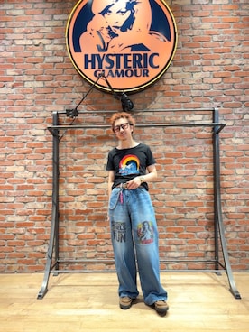 「アイテム（ウォレットチェーン）」を使った、HOSHIさん（メンズ・169cm）の夏コーディネート