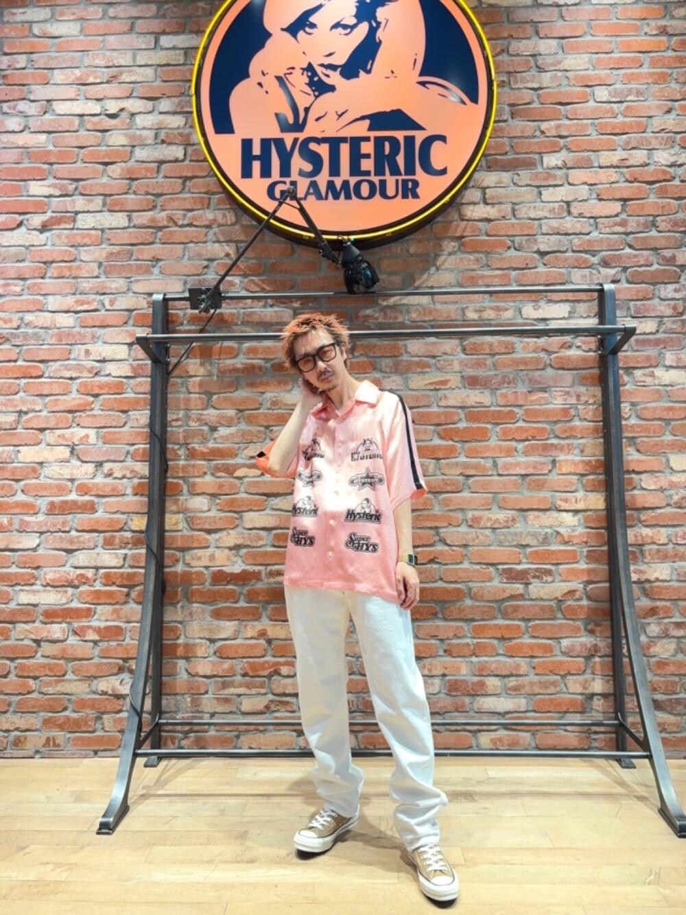 美品】ヒステリックグラマー　Tシャツ　プリント　HYS SYMBOL　XLサイズ HYSTERIC GLAMOUR（ヒステリックグラマー）の「HYS SYMBOL T
