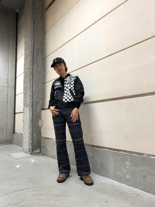 HYSTERIC GLAMOUR ブラック MA-1ジャケット