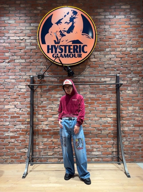 HYSTERIC GLAMOUR VIXEN GIRL メッシュキャップ ④ HYSTERIC GLAMOUR HYSTERIC GLAMOUR