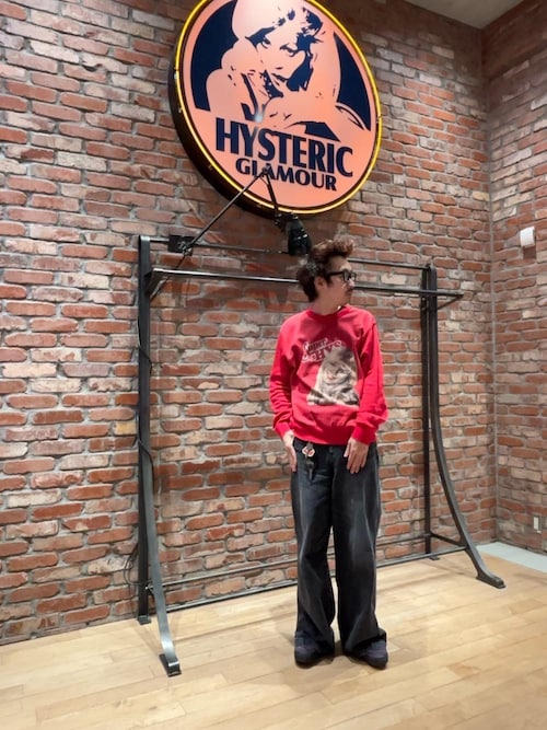 HYSTERIC GLAMOUR MEN ROCK MY WORLDセーター 【公式通販】