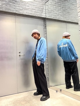 「HYSTERIC GLAMOUR（ヒステリックグラマー）のアイテム（その他アウター）」を使った、HOSHIさん（メンズ・169cm）の春コーディネート