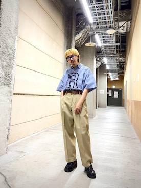 HOSHIさんの（HYSTERIC GLAMOUR | ヒステリックグラマー）を使ったコーディネート