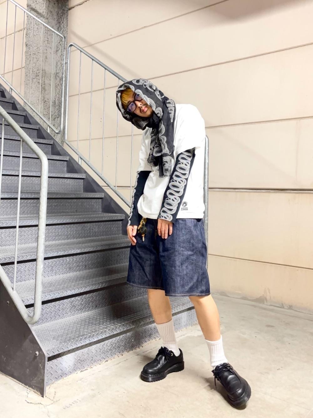 HYSTERIC GLAMOUR（ヒステリックグラマー）の「SNAKE SLEEVE ショートT