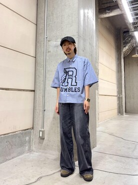 HOSHIさん（メンズ・169cm）の夏コーディネート
