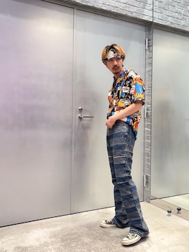 HOSHIさん（メンズ・169cm）の夏コーディネート