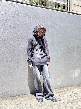 「アイテム（パンツ）」を使った、HOSHIさん（メンズ・169cm）の夏コーディネート