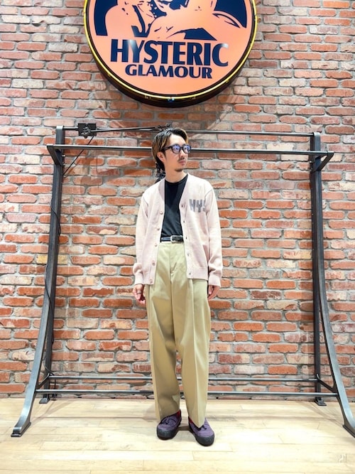 1タック ワイドチノパンツ