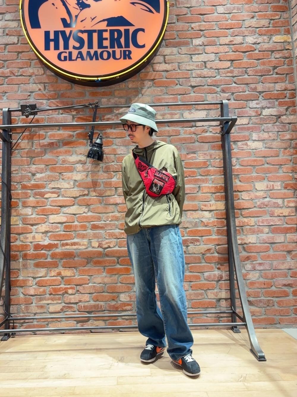 ヒステリックグラマー HYSTERIC GLAMOUR ウエストポーチ デニム HYSTERIC GLAMOUR - ヒステリックグラマー HYSTERIC GLAMOUR