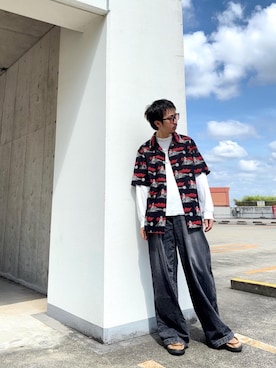 HOSHIさん（メンズ・169cm）の夏コーディネート