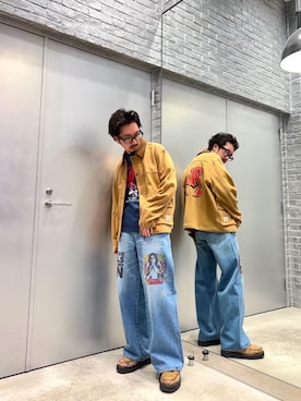 「アイテム（その他アウター）」を使った、HOSHIさん（メンズ・169cm）の夏コーディネート
