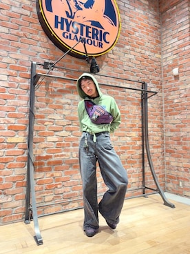 「アイテム（ボディバッグ/ウエストポーチ）」を使った、HOSHIさん（メンズ・169cm）の秋コーディネート