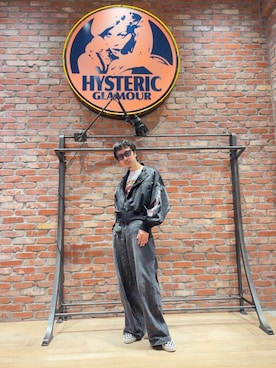 「HYSTERIC GLAMOUR（ヒステリックグラマー）のアイテム」を使った、HOSHIさん（メンズ・169cm）の秋コーディネート