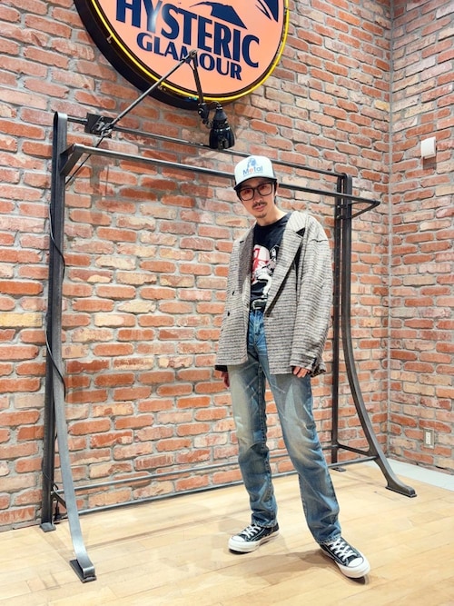 ダブルブレステッドジャケット（その他アウター）｜HYSTERIC GLAMOUR