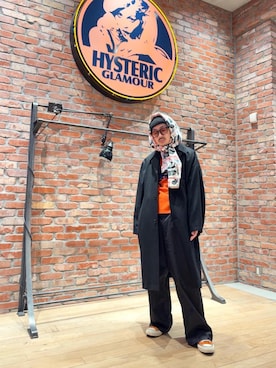 「アイテム（チェスターコート）」を使った、HOSHIさん（メンズ・169cm）の秋コーディネート