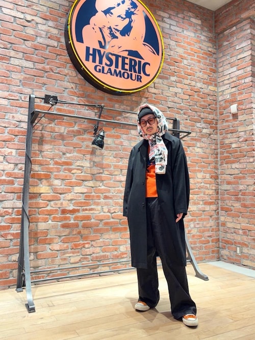 BLANK刺繍 チェスターコート（チェスターコート）｜HYSTERIC GLAMOUR