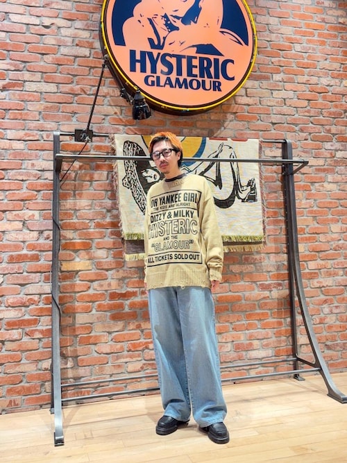 hysteric grammar ビンテージ vintage デニム 60'S XXストレートデニムパンツ|HYSTERIC GLAMOUR MEN | HYSTERIC