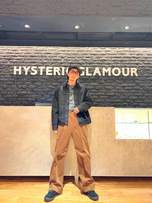 ボアデニムジャケット（デニムジャケット）｜HYSTERIC GLAMOUR