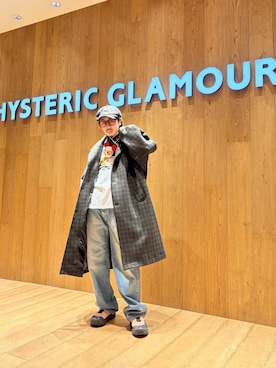 「アイテム（ネックウォーマー/スヌード）」を使った、HOSHIさん（メンズ・169cm）の冬コーディネート