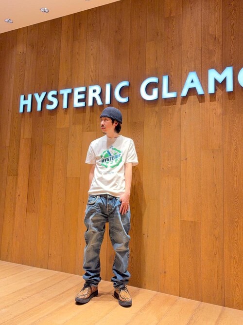 HG LABEL Tシャツ（Tシャツ/カットソー）｜HYSTERIC GLAMOUR