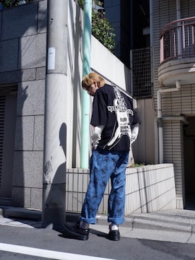 HOSHIさん（メンズ・169cm）の春コーディネート