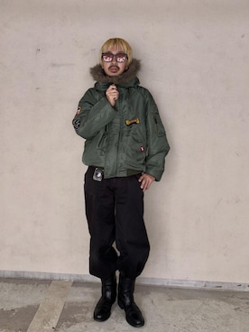 HOSHIさん（メンズ・169cm）の秋コーディネート