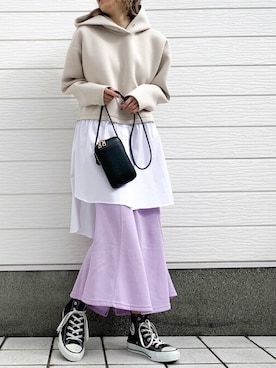 Q♥Officialさん（レディース・155cm）の冬コーディネート