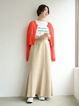 おかださん（レディース・164cm）の春コーディネート