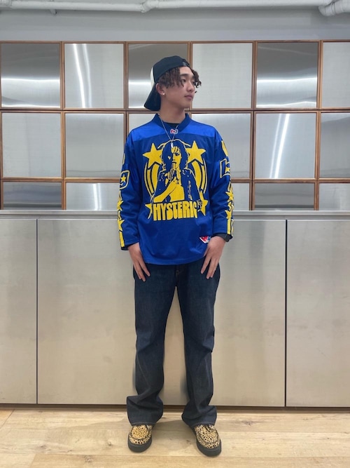 リジッドバギーストレートデニムパンツ(デニムパンツ)|HYSTERIC リジッドバギーストレートデニムパンツ(デニムパンツ)|HYSTERIC