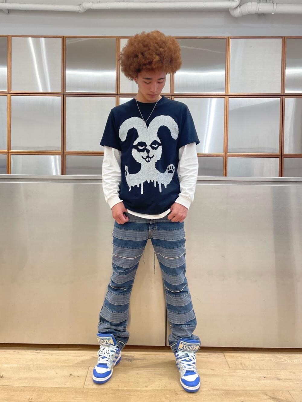 HYSTERIC GLAMOUR（ヒステリックグラマー）の「スクラッチフレアデニム