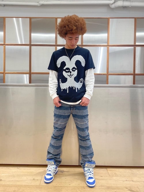 HYSTERIC GLAMOUR（ヒステリックグラマー） tシャツ RABBIT GHOST T