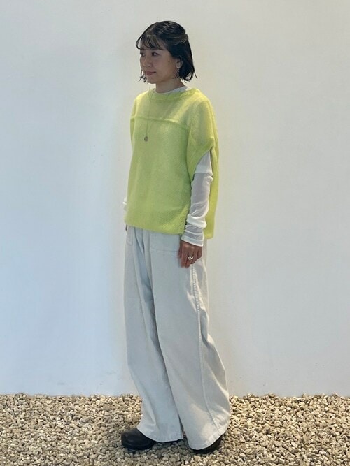 HOUSE OF LOTUS / ハウス オブ ロータス モヘヤニットノースリーブ セール】モヘヤニットノースリーブ（ニット/セーター）｜HOUSE