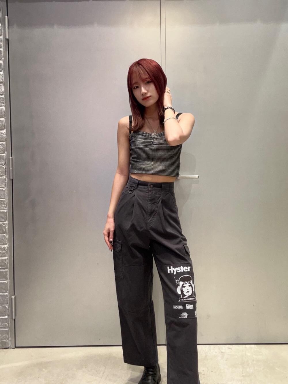 ヒステリックグラマーSOUND EXPERIENCE カーゴパンツ 紫 パープル HYSTERIC GLAMOUR（ヒステリックグラマー）の「SOUND EXPERIENCE