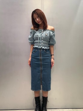 SUMIKAさん（レディース・160cm）の夏コーディネート