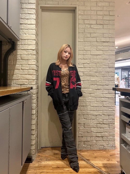 HYSTERIC 76 オーバーサイズジャンパー HYSTERIC 76 オーバーサイズジャンパー|HYSTERIC GLAMOUR WOMEN