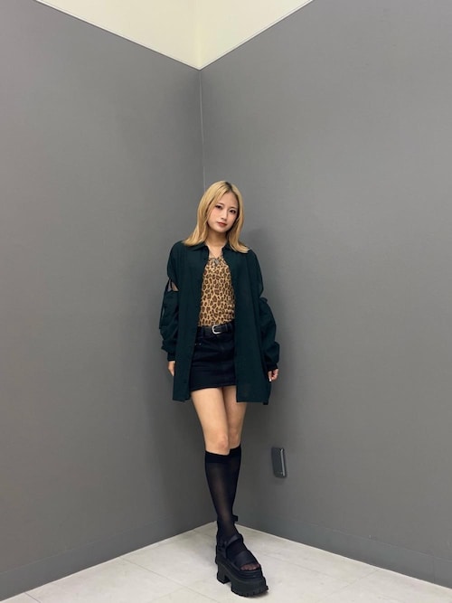 HYSTERIC GLAMOUR（ヒステリックグラマー） ニット セーター LEOPARD柄