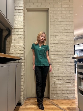「シャツ 」｜SUMIKAさん（レディース・160cm）の夏コーディネート